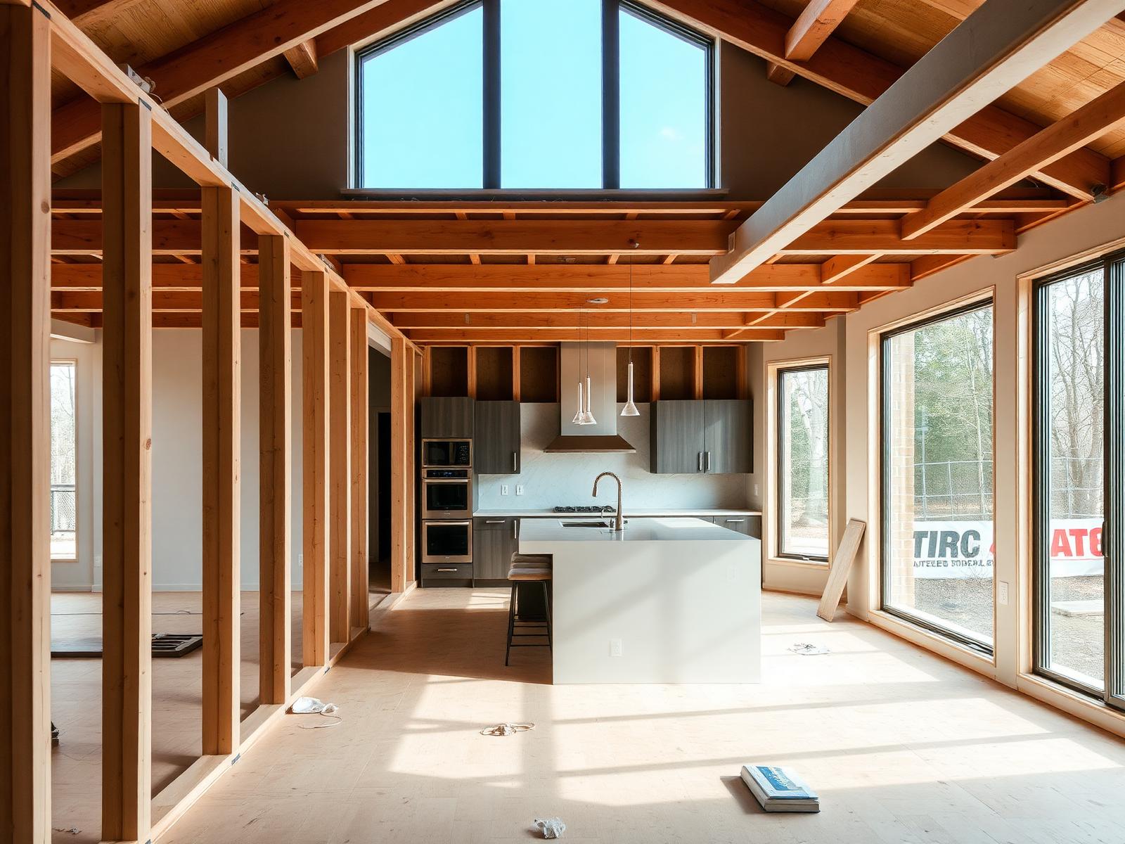Home renovation in progress